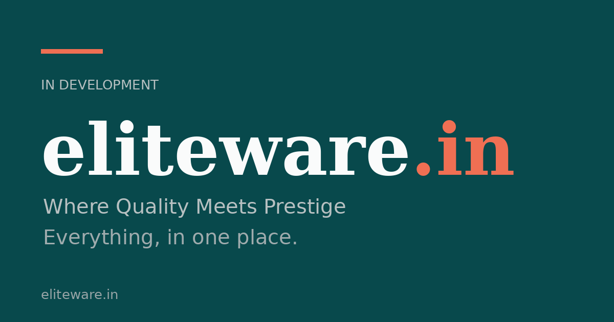 Link preview image for eliteware.in